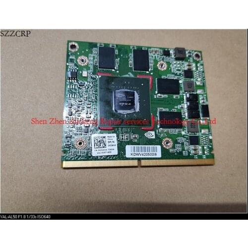 For DELL Precision M4600 M6600 graphics card Q1000M N12P-Q1-A1 0KDWV4 DDR3 MXM 2GB video board