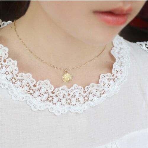 Europe / U S Pendant Necklace Shell Necklace Women Necklace Ladies Jewelry Birthday Gift