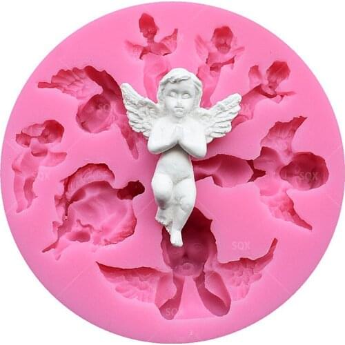 New arrival 3D Angel Baby Shape Fondant Cake Baking Molds,Cake Decorating Tools Pastry Tools Kitchen Accessories SQ17137