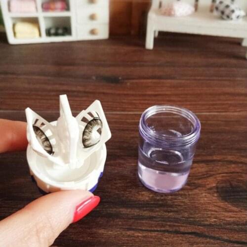 1pc Portable US-pupil Plastic Washing Box Manually Contact Lens Cleaner Container Cleaning Container DIY Tools