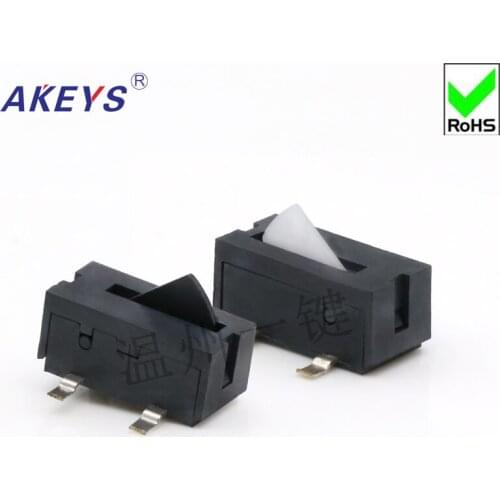 20 pcs KFC-VT-08 patch black limit switch game switch flasher reset switch fretting key switch