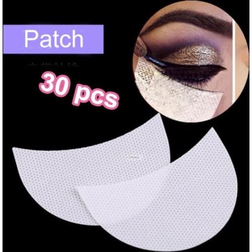 30pcs Make Up Paper Patches Under Eye Pads Eyelashes Extension Sticker Eye Lash Tips Eye shadow Wraps Tools accessory