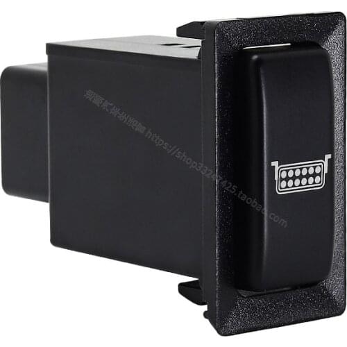 Front Fog Light LED DRL Heating Up Tail Gate Radar Parking Sensor Switch Button with wire for Toyota Crown