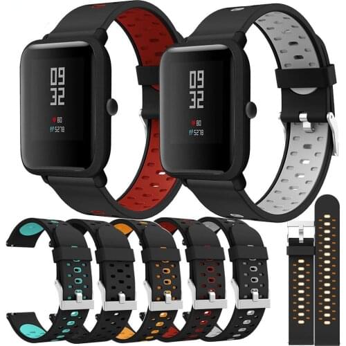 Smartwatch Bracelet Watch Strap For Huami Amazfit Bip youth / BIP lite / GTS 20MM Replacement silicone watchBand Bracelet