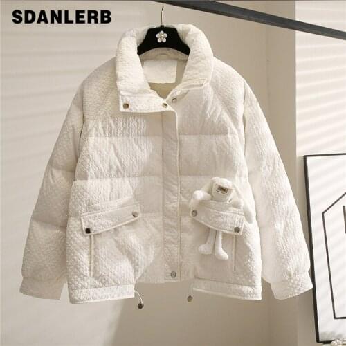 SDANLERB Women's Down Jackets-coats