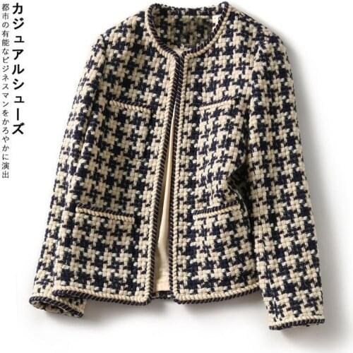 Женские твидовые пиджаки STYUNI China At AliExpress