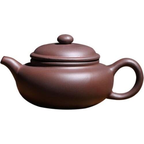 Yixing Purple Clay Teapot 280ml Kung Fu Teapot Chinese Tea Ceremony Handmade Tea Pot Tea Infuser Kitchen Drinkware Tool