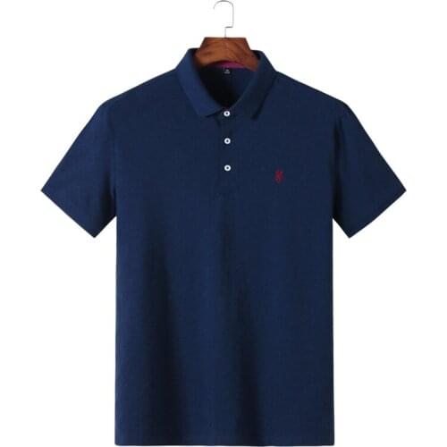 Plus size 8XL 6XL 5XL 4XL Summer New Arrival Short Sleeve T Shirt Men Business Casual print T-Shirt MENs Cotton T Shirts Top