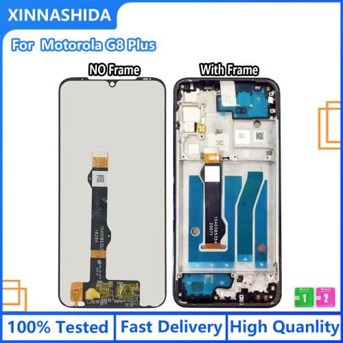 For Motorola Moto G8 Plus LCD G8 Play Display Touch Screen Digiziter Assembly For Moto G8 Play XT2019 Xt2015 Display