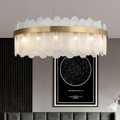 Nordic Apartment Bedroom Crystal Led Chandelier Modern Designer Art Livingroom Gallery Restaurant Bar Light Luminaire