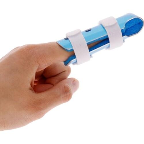 1pcs Pain Relief Finger Splint Brace Support For Finger Fracture Straightening Curved Bent Joint Sprain Health Care Tool