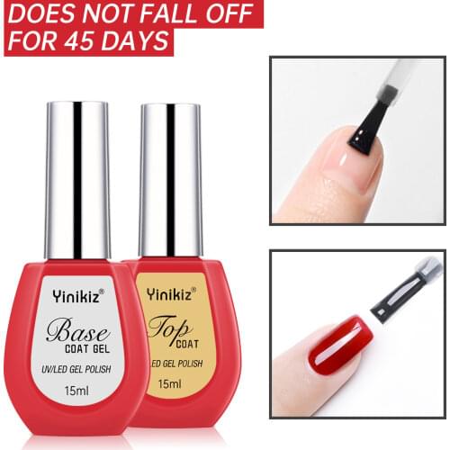 Base Coat Gel Nail Polish UV 15ml Transparent Soak Off Gel Polish Gel varnish Nail Art