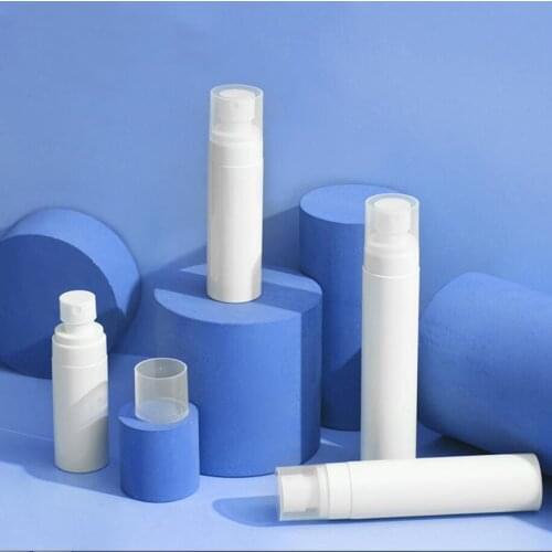100ml WHITE PET BOTTLE or plastic bottle with press pump can be used for lotion/emulsion/foundation cosmetic packing