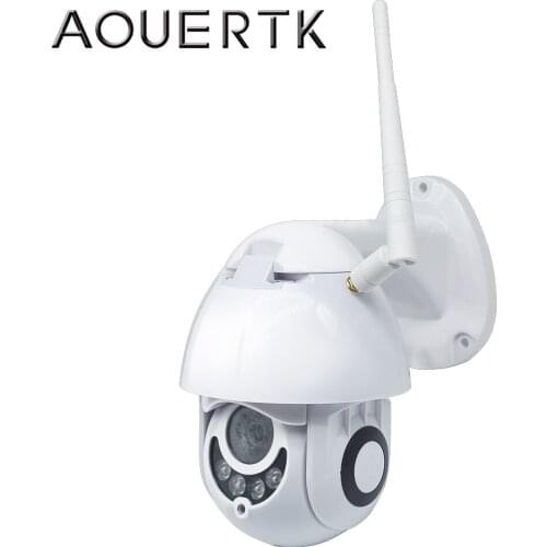 AOUERTK Speed Dome Camera 1080P Wireless Outdoor Waterproof IP Camera 2MP PTZ Cloud Security Camera WIFI CCTV Camera