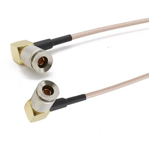 DIN 1.0/2.3 Male Plug to DIN 1.0/2.3 Male Right Angle RG179 75 Ohm Vedio SDI Cable For BMCC BMPC Blackmagic Camera 1-20M