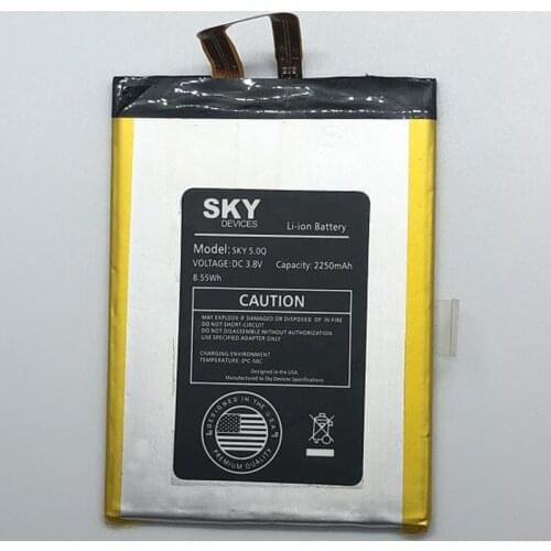 GeLar 3.8V 2250mAh New Replacement Mobile phone battery SKY 5.0Q