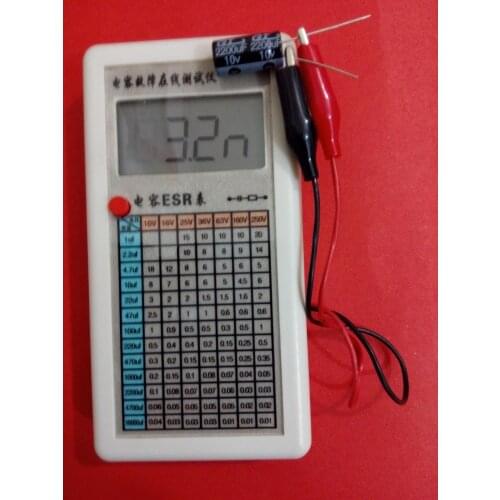 Capacitance ESR Meter / Capacitor Fault On-line Tester / Electrolytic Capacitor Equivalent Series Internal Resistance Meter