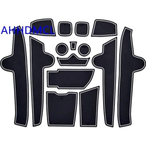 Car Door Groove Mat Gate Slot Cup Armrest Storage Pad Mat For B.M.W. X1 2016 2017 2018 2019 2020