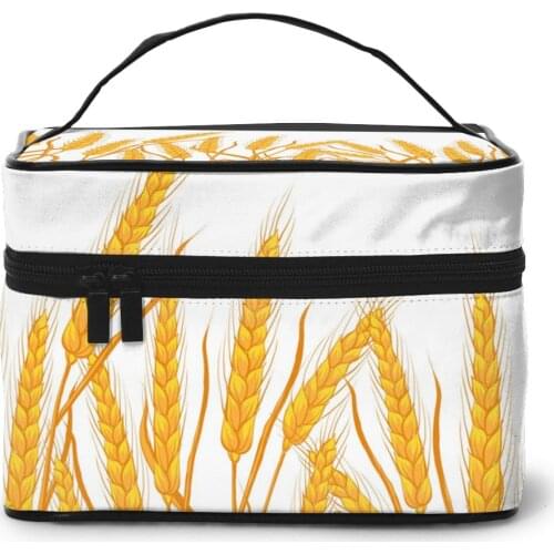 2021 Multi-function Travel Organizer Bag Ears Wheat Women Cosmetic Bag Beauty Makeup Toiletry Wash Bags