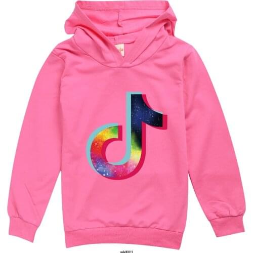 Tik Tok Fashion Sweatshirts Boy Baby Hoody Christmas Clothes Kids Hoodies For Teen Girls Outfits Boutique Clothing