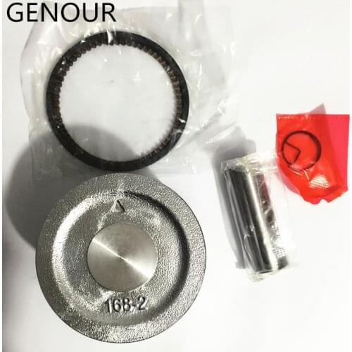 PISTON SET 68MM KIT FOR 4 stroke GX200 168-2 6.5HP ENGINE FREE SHIPPING CHEAP KOLBEN With RINGS WRIST PIN & CLIP REPLACEMENT