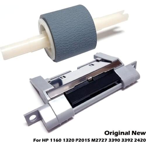 Original New For HP 1160 1320 P2015 M2727 P2014 3390 HP1320 HP2015 Pick Up Roller Separation Pad RL1-0540 RL1-0542 RM1-1298-000