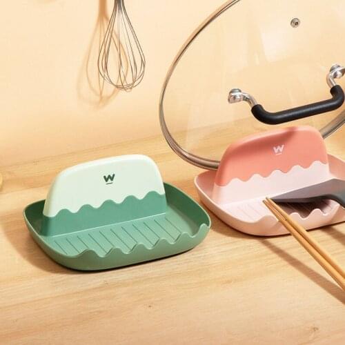 Simple Countertop Rack Storage Spatula Shelves Desktop Organizer Eco Friendly Storage Shelf Household Kitchen Supplies