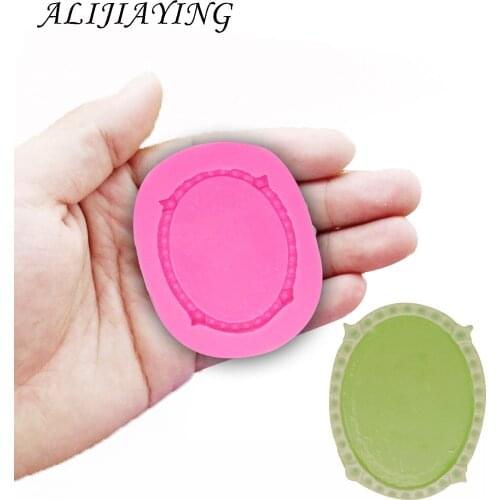 Frame Sugarcraft silicone molds for plaster Cake Decorating dessert tools DIY Kitchen Accessoriess D1322