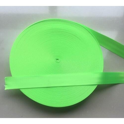 30 meters Roll Seat Belt Webbing Safety Strapgrey neon green Color 4.8cm Wide 5 Bars