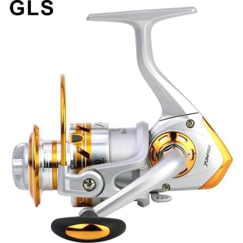 2021 GLS brand silver white EL series wire cup metal rocker arm interchangeable left and right spinning wheel fishing reel