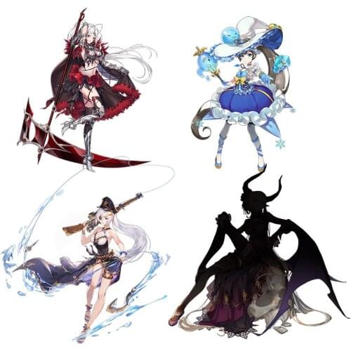 Three Ratels CDM317 Hot game role anime wall sticker forgabinete gamer car hood sticker laptop decal