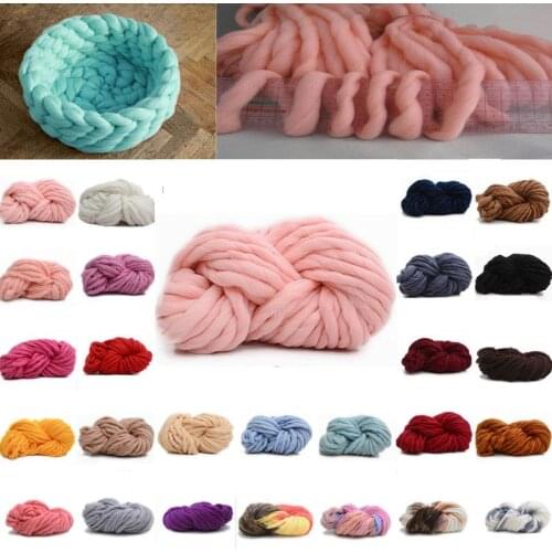 1 skein X 250g Yarn Supersoft Knitting NEW HandCrafts Wool Thick cap Thread Knitted Scarf lot of Chunky Scarf Crochet Crochet