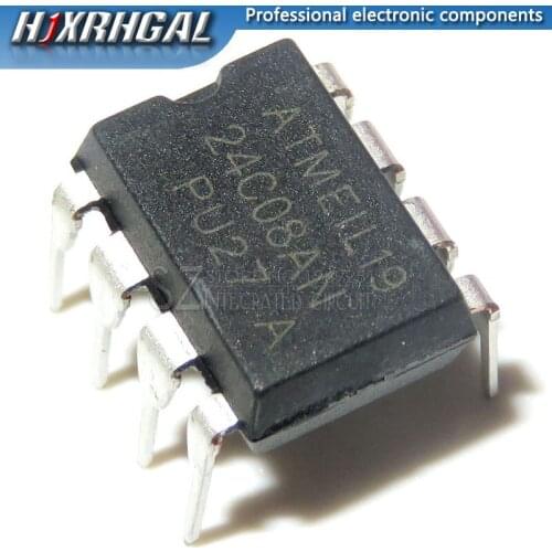1PCS AT24C08AN-PU27 AT24C08 DIP8 DIP AT24C08AN 24C08