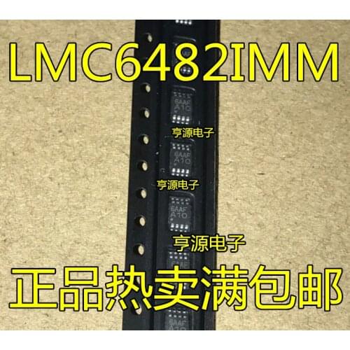 10PCS A10 LMC6482IMM LMC6482IMMX MSOP8