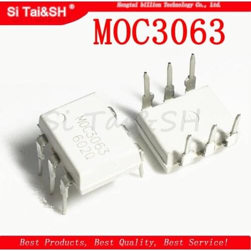 10PCS MOC3063 DIP6 DIP DIP-6 new and original IC