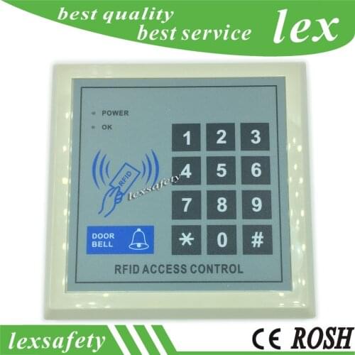 125Khz Id Password Card Entrance Guard All-In-One Machine,Keypad Integration Access Control Reader+2 Pieces Free Key Tags