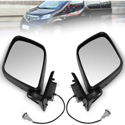 Car Electric Side Door Rearview Wing Mirror Assembly Driver Side For Nissan NV200 2010-2016 Rear View Mirror Assembly