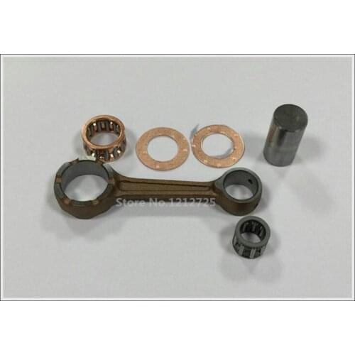 Two strokes motorcycle Crankshaft connecting rod DIO50 DIO /17/18/28/34/35 ZX50 Crankshaft connecting rod Piston pin 12mm