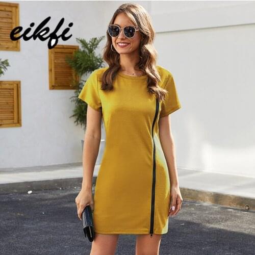EIKFI Short Dresses For Women