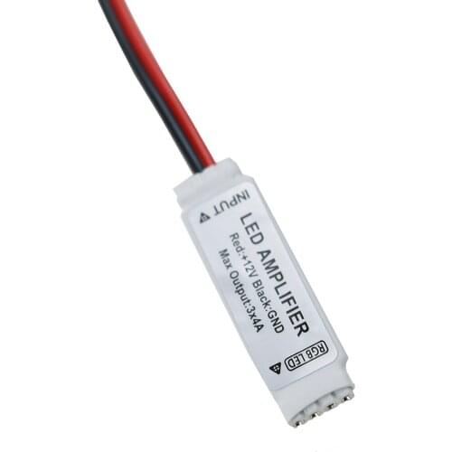 Mini RGB Led Amplifier Controller Common Anode 6A 3Channel for SMD 3528 5050 Led Strip Lighting DC12V 20PCS