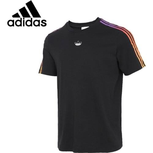 Original New Arrival Adidas Originals SPRT 3 STRIPE T Mens T-shirts short sleeve Sportswear