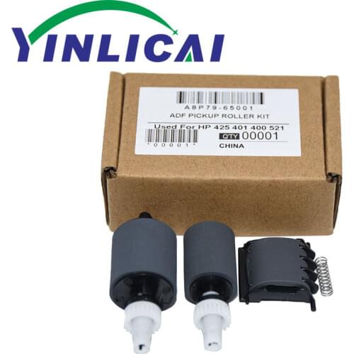 5Set CF288-60016 CF288-60015 A8P79-65001 ADF Feed Pickup Roller Separation Pad for HP Pro 400 M401 M425 M525 M521 M476 M570 M521