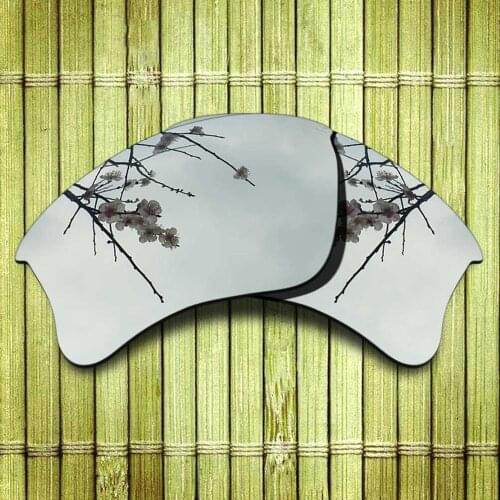 Polarized Replacement Lense For-Oakley Flak Jacket XLJ Sunglasses Frame - Chrome Color Available