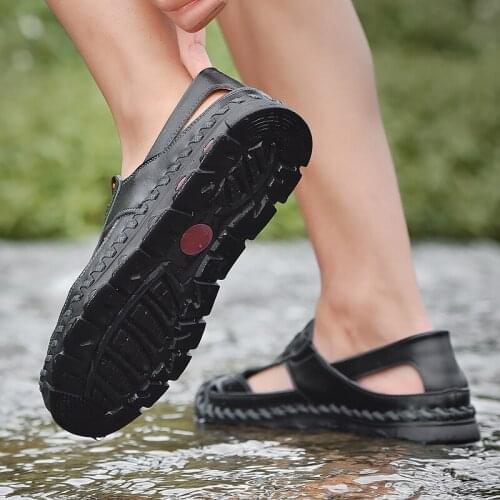 Safety Sandals Sandel For Men Sport Sandals Sandalia Masculino Summer Shoes Beach Masculina Sandalias Playa Hombre Sandles