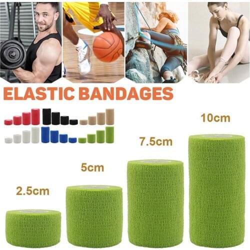 Protection Elastic Adhesive Muscle Tape Running Sports Bandage Care Athletic Physio Therapeutic Brace Support Gear
