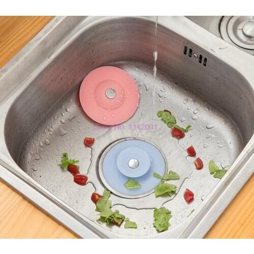 1000pcs Silicone Sink Hair Strainer Floor Drain Bathroom Kitchen Cute Deodorant Stopper Sink Strainer Basin Water Stopper