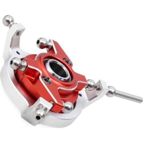 ALZRC - Devil 380 FAST RC Helicopter Parts New CCPM Metal Swashplate - Silver/Black D380-U11-02