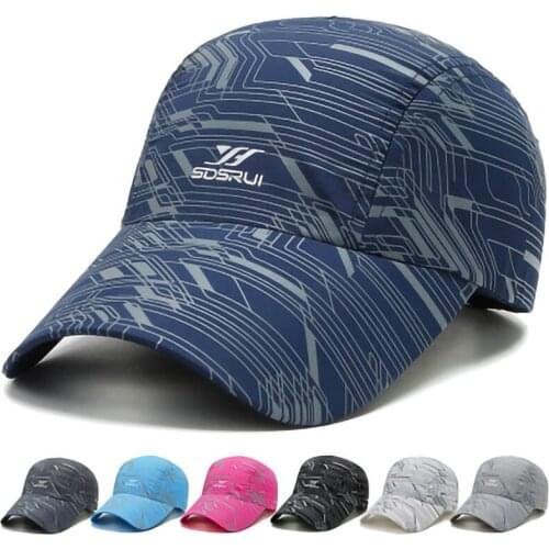 Women Summer Mesh Quick Drying Breathable Baseball Cap Adjustable Solid Color Sun Hat for Men Unisex Sports Snapback Peaked Cap