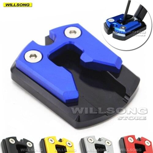 Side Kickstand Stand Extension Support Enlarger Plate Base For YAMAHA N-MAX 125/155 NMAX125 NMAX155 Motorcycle Accessories