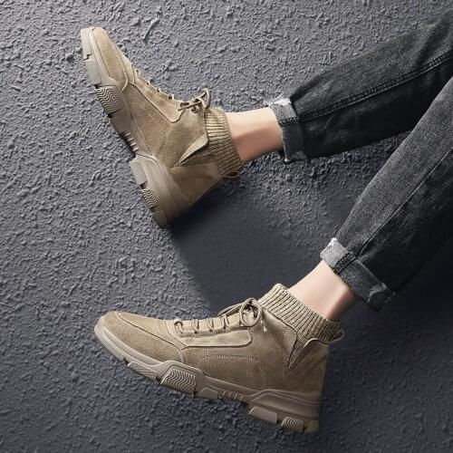 Boots leather slip Casual for casuales men male sport spring loafers zapatos causal fashion shoes informales masculino mens on